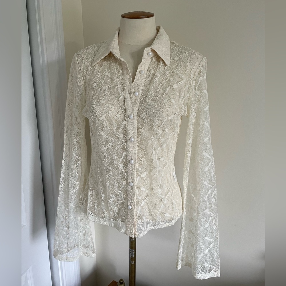 Princess Polly Lace Top Size 6